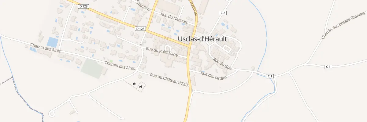 Plan du 16 Crs National à Usclas-d’Hérault