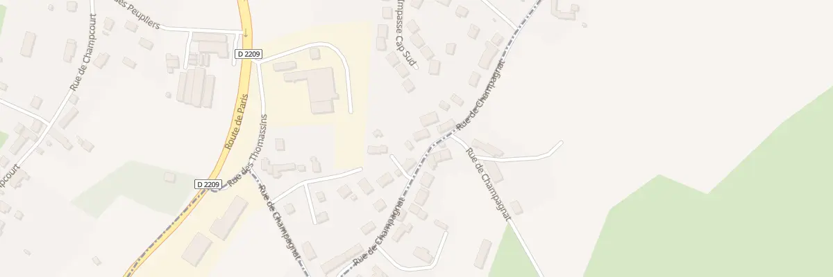 Plan du 13 Rue de Champagnat à Creuzier-le-Vieux