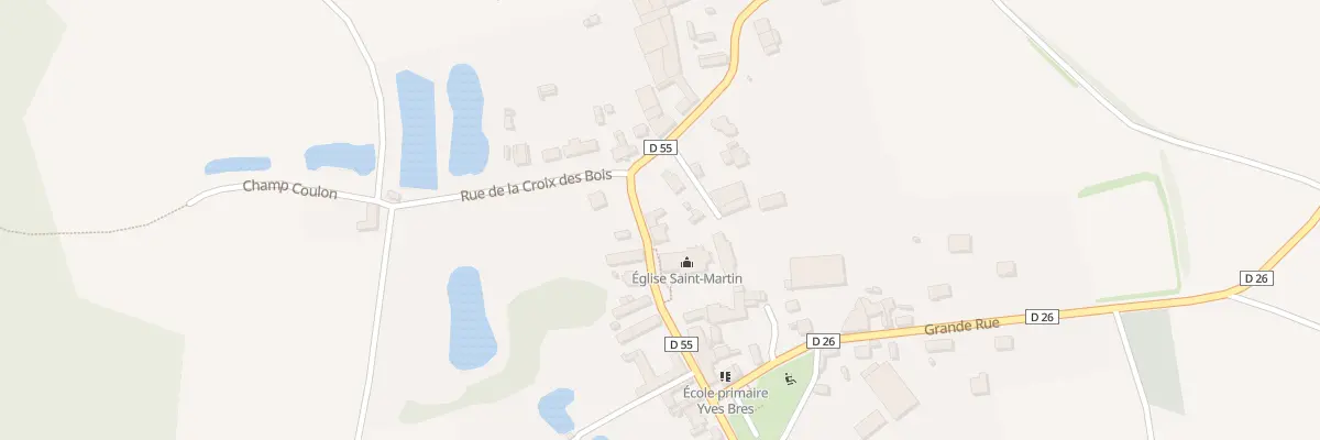 Plan du 8 Rue Saint-Martin à Anizy-le-Grand