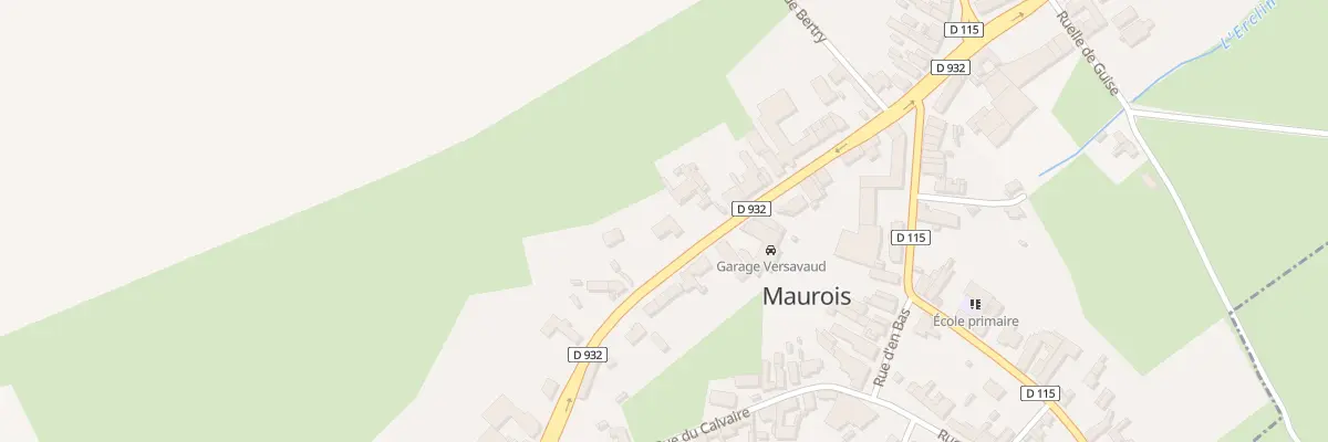 Plan du 42 Vc Brunehaut à Maurois