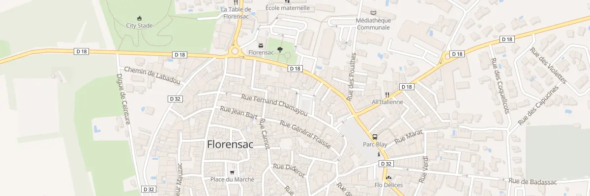 Plan du 5554 Imp de la Tour à Florensac