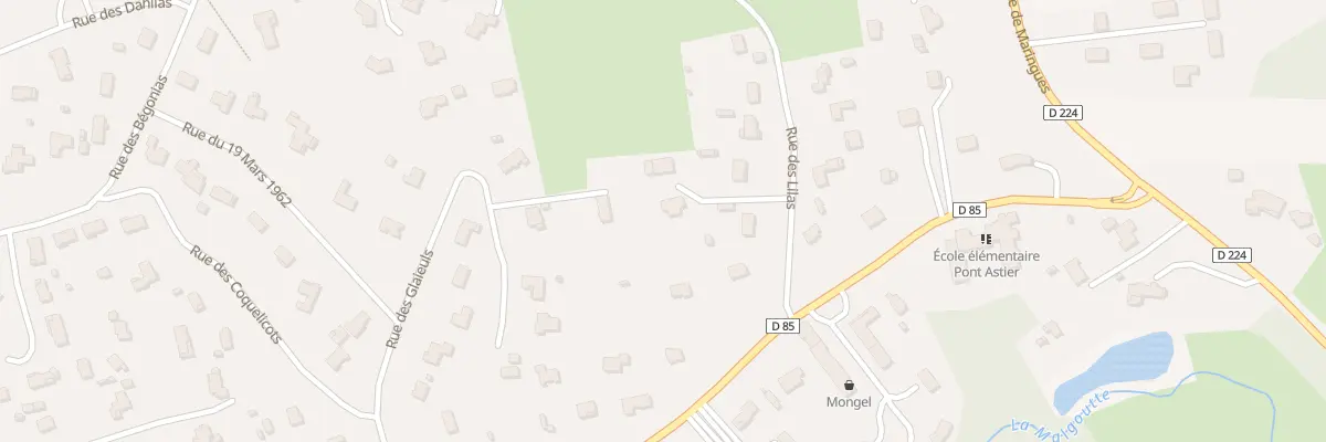 Plan du 3 Rue des Lilas à Orléat