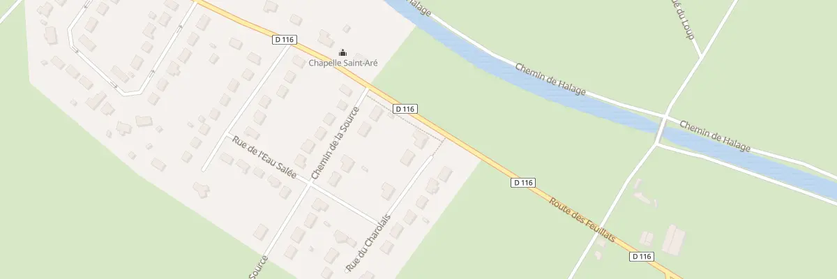 Plan du 1 Rue du Charolais à Decize