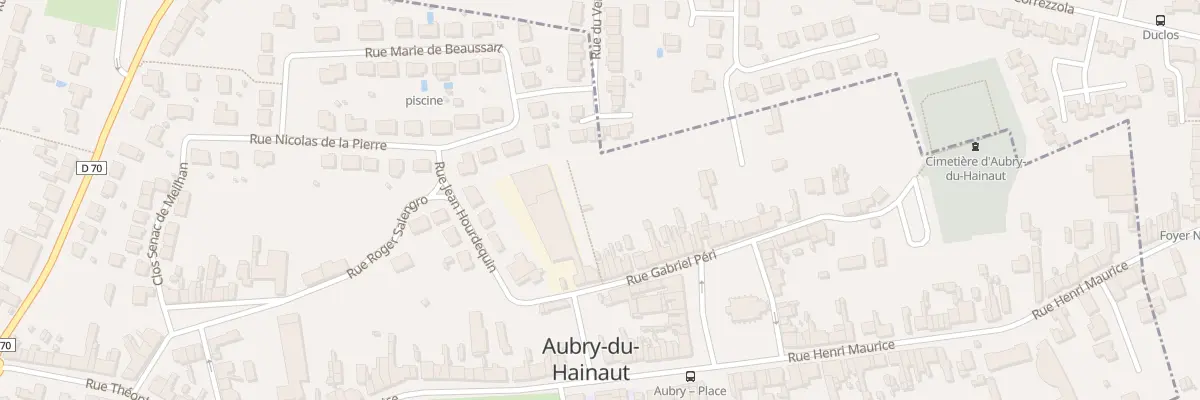 Plan du 31 Rue Gabriel Peri à Aubry-du-Hainaut