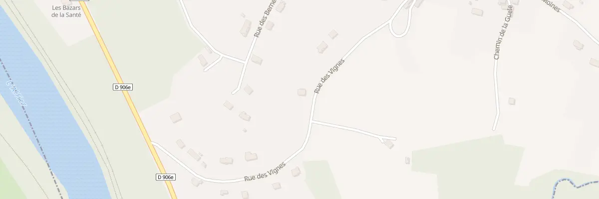 Plan du 23 Rue des Vignes à Abrest