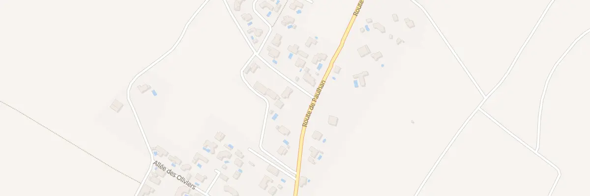 Plan du 271 Rte de Paulhan à Usclas-d’Hérault