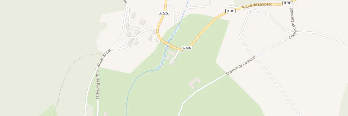 Plan du 5050 Moulin de Joumard à Aubazat