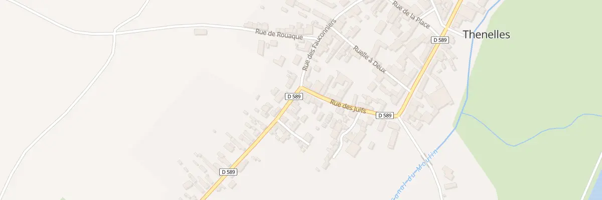 Plan du 37 Rue des Juifs à Thenelles