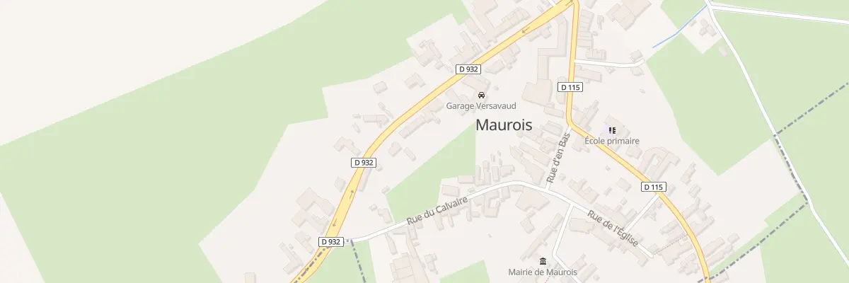 Plan du 49 Vc Brunehaut à Maurois