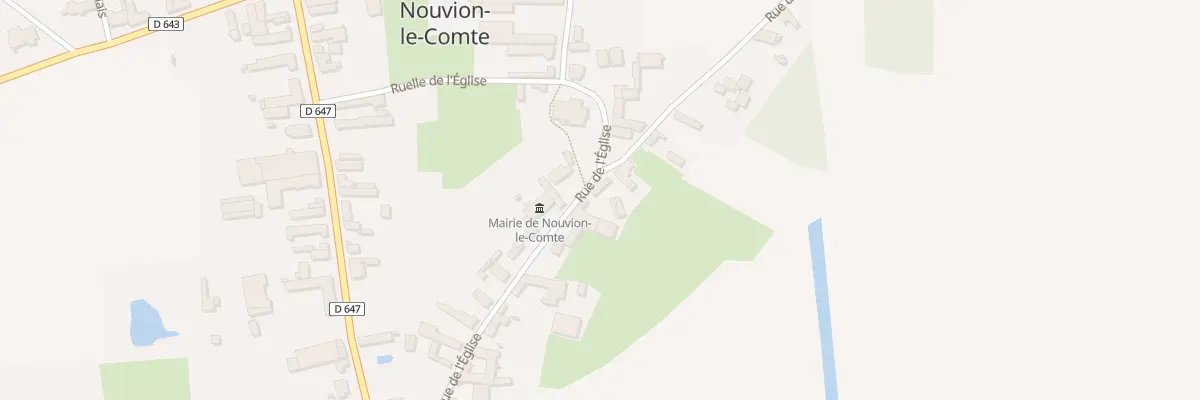 Plan du 2 Rue du Marais à Nouvion-le-Comte