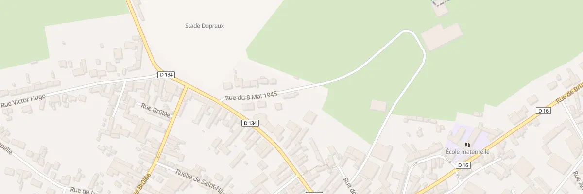 Plan du 32 Rue du Huit Mai 1945 à Viesly