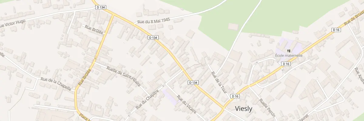 Plan du 18 Rue du Huit Mai 1945 à Viesly