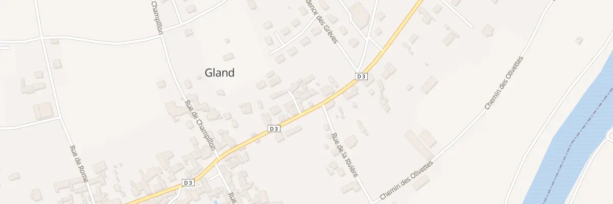 Plan du 53 Rue de Château Thierry à Gland