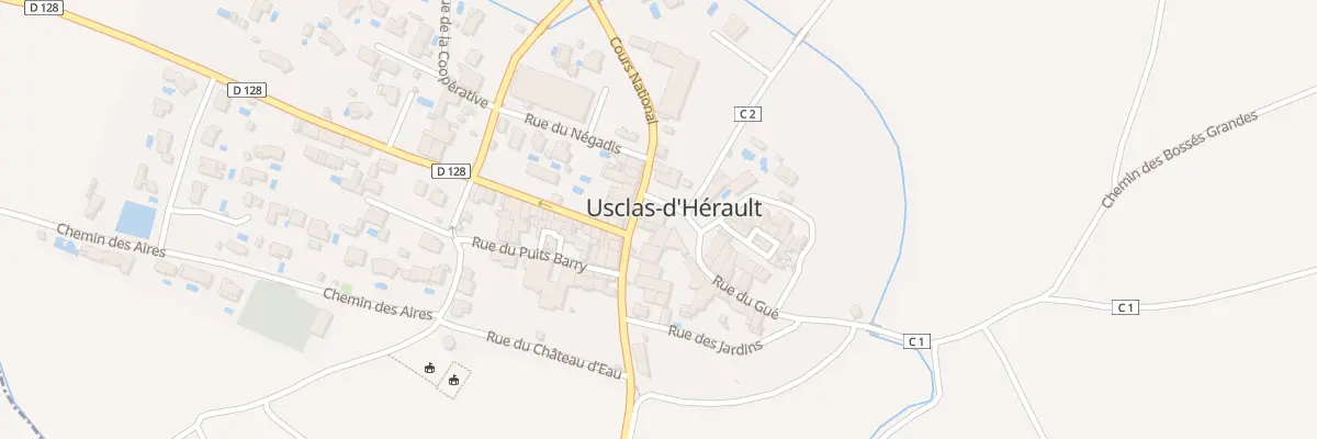 Plan du 2 Pl de la Mairie à Usclas-d’Hérault