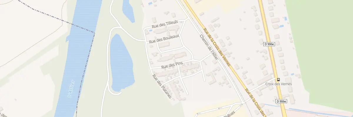 Plan du 1 Rue des Lilas à Saint-Yorre