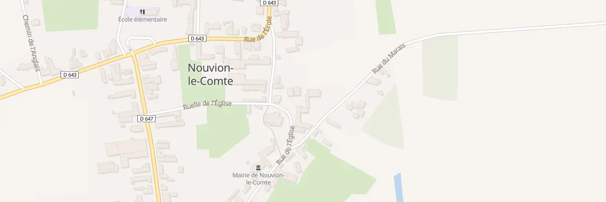 Plan du 16 Rue de l’Eglise à Nouvion-le-Comte
