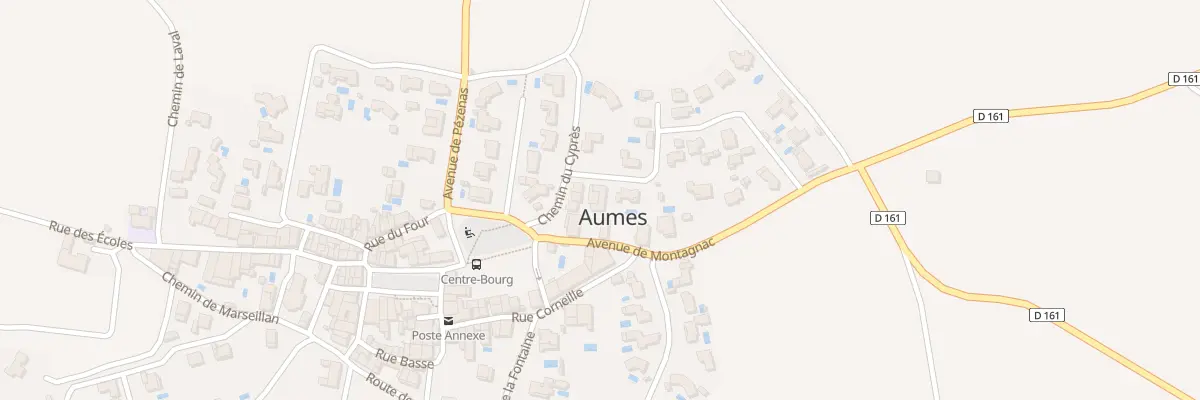 Plan du 4 Rue du Champ du Noyer à Aumes