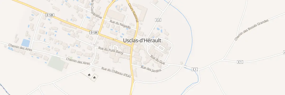 Plan du 4 Pl de la Mairie à Usclas-d’Hérault