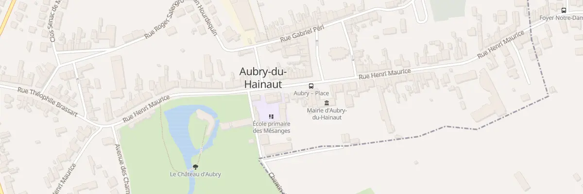 Plan du 59 Rue Henri Maurice à Aubry-du-Hainaut
