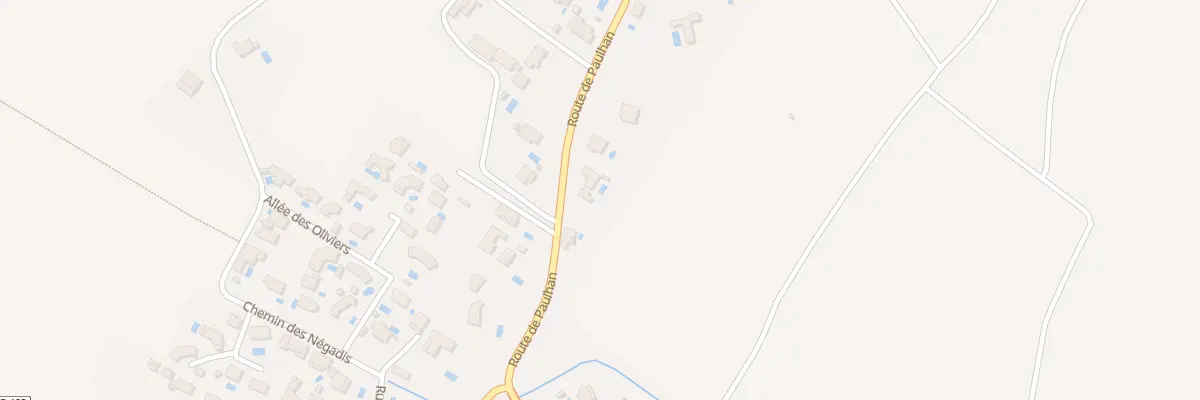 Plan du 176 Rte de Paulhan à Usclas-d’Hérault