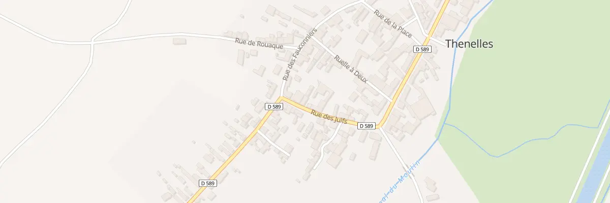 Plan du 14 Rue des Juifs à Thenelles