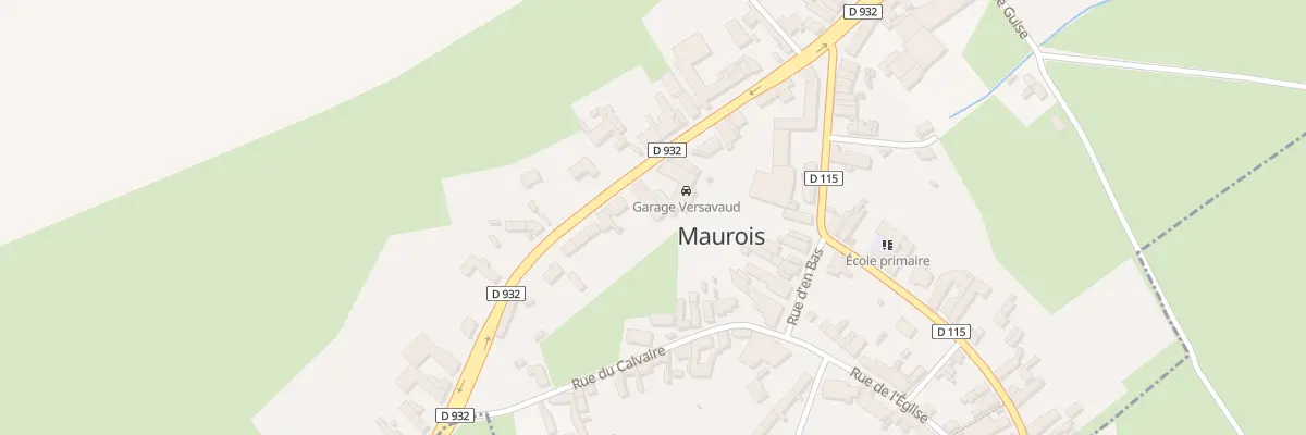 Plan du 41 Vc Brunehaut à Maurois