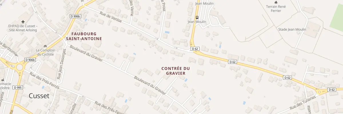 Plan du 42 Rue de Venise à Cusset
