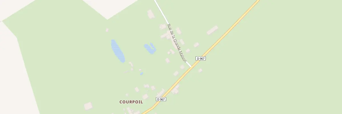 Plan du 1 Rue de la Grande Maison à Épieds