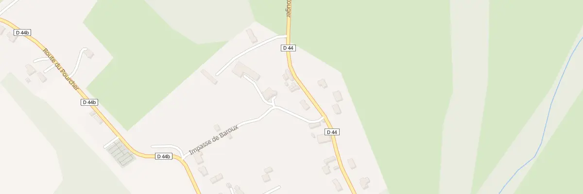 Plan du 5015 Au Rouger à Noalhat
