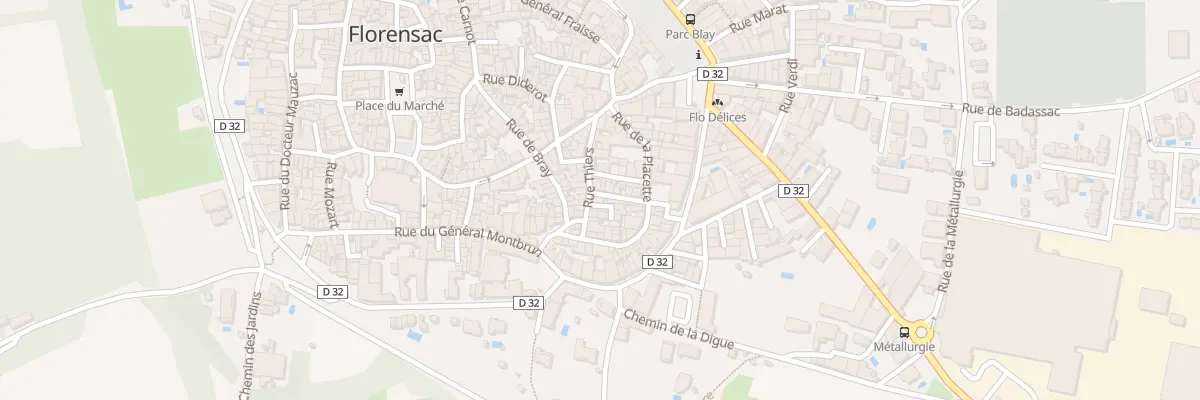 Plan du 1 Imp Mephisto à Florensac
