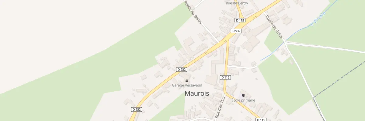 Plan du 36 Vc Brunehaut à Maurois