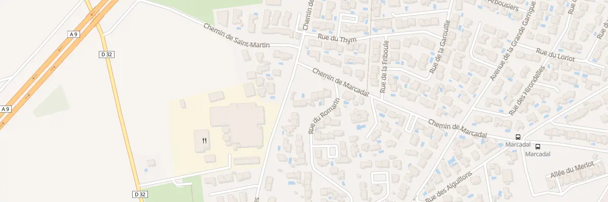 Plan du 35 Rue du Romarin à Florensac