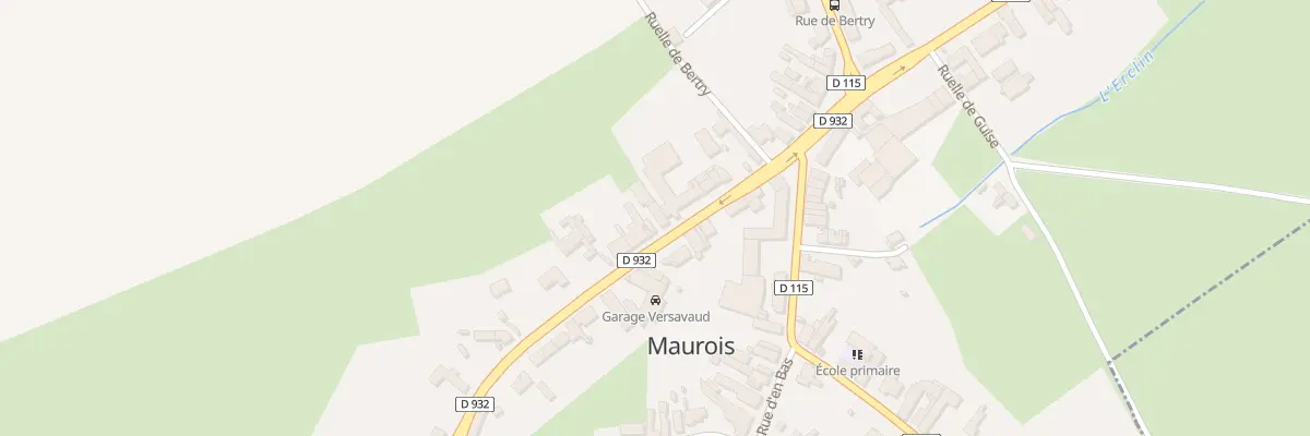 Plan du 32 Vc Brunehaut à Maurois