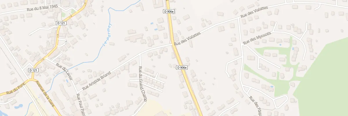 Plan du 12 Av de Thiers à Saint-Yorre