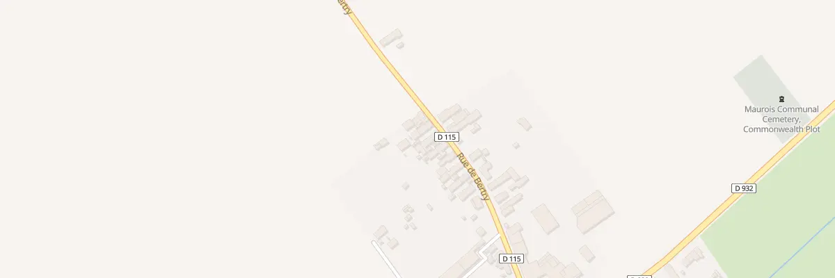 Plan du 35 Rue de Bertry à Maurois