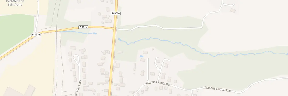 Plan du 25B Rue des Petits Bois à Saint-Yorre