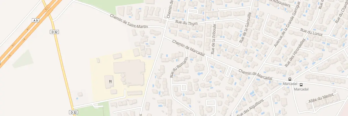 Plan du 39 Rue du Romarin à Florensac