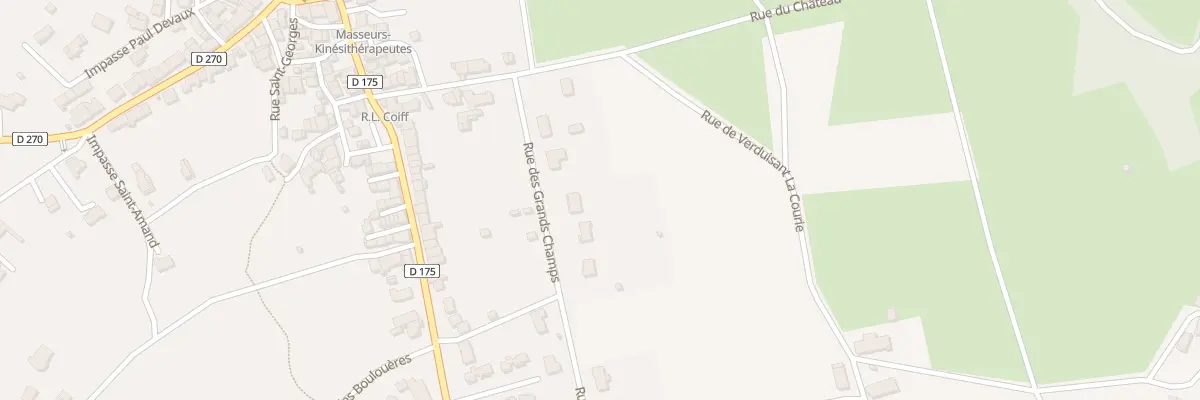 Plan du 5 Rue des Grands Champs au Vernet