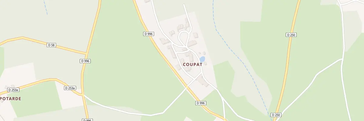 Plan du 5348 Coupat à Brousse