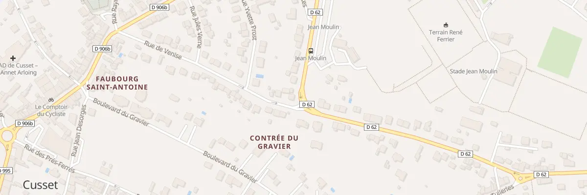Plan du 37 Rue de Venise à Cusset
