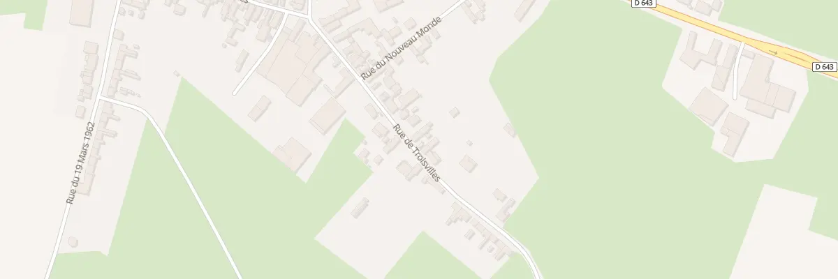 Plan du 35 Rue de Troisvilles à Inchy