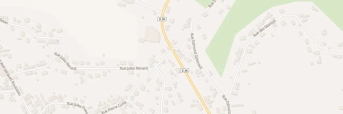 Plan du 24 Rue Pierre Curie à La Machine