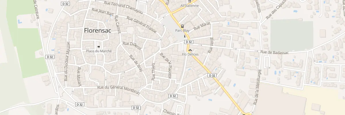 Plan du 3 Rue de la Placette à Florensac