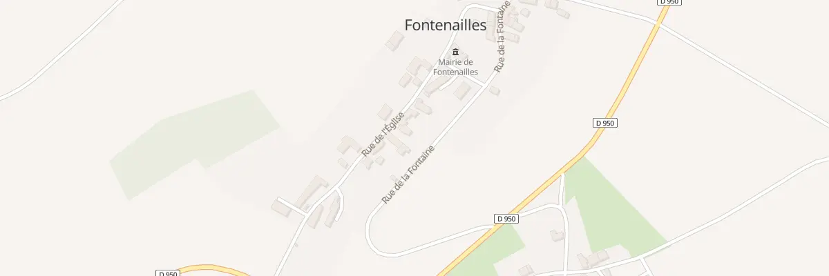 Plan du 9 Rue de l’Eglise Fontenailles aux Hauts de Forterre
