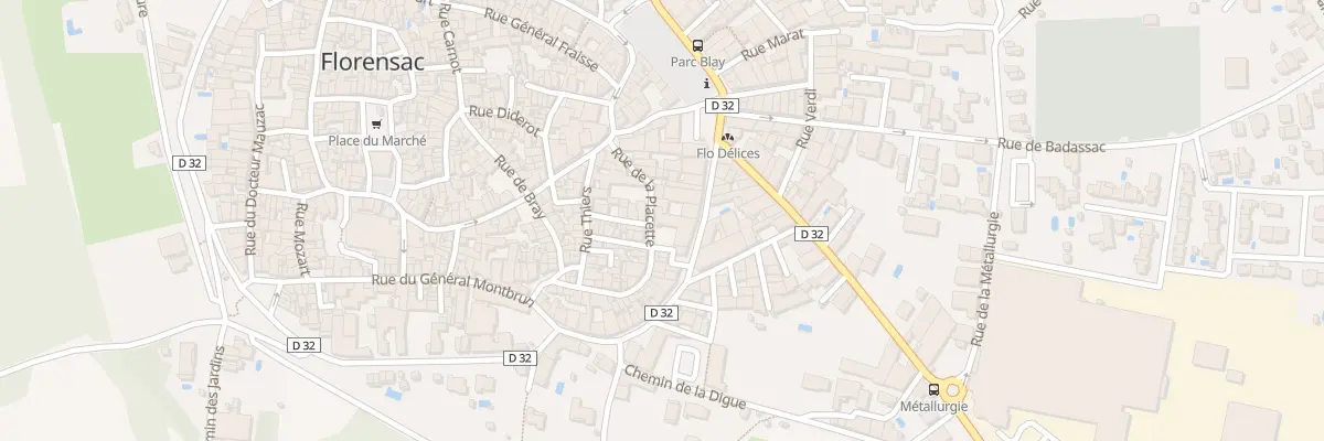 Plan du 19 Rue de la Placette à Florensac