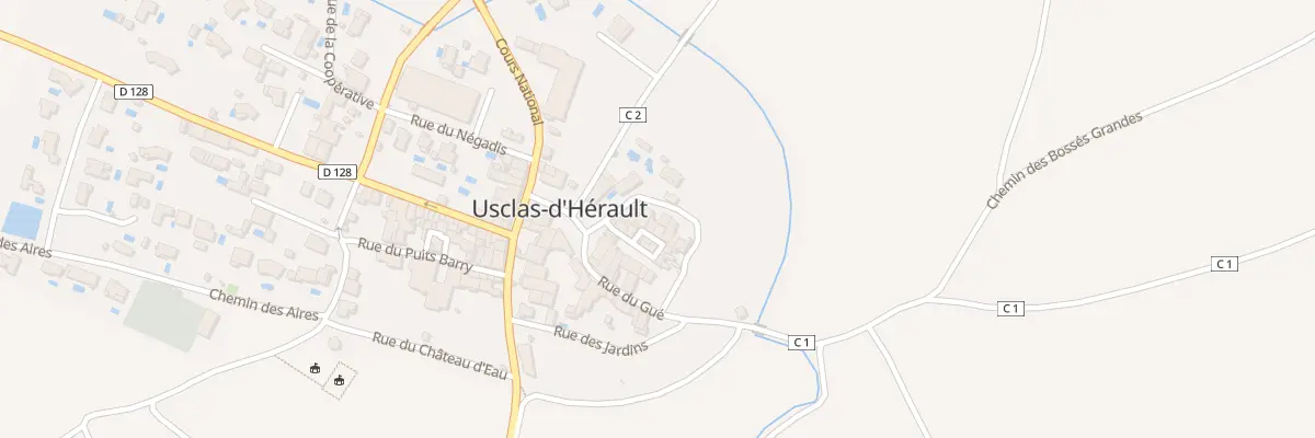 Plan du 3 Rue de la Liberte à Usclas-d’Hérault