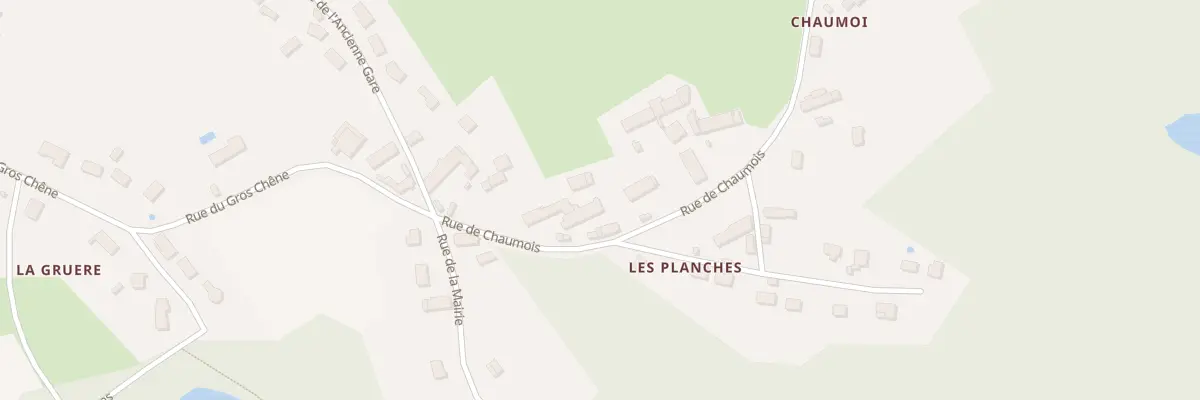 Plan du 5 Rue de Chaumois à Charbuy