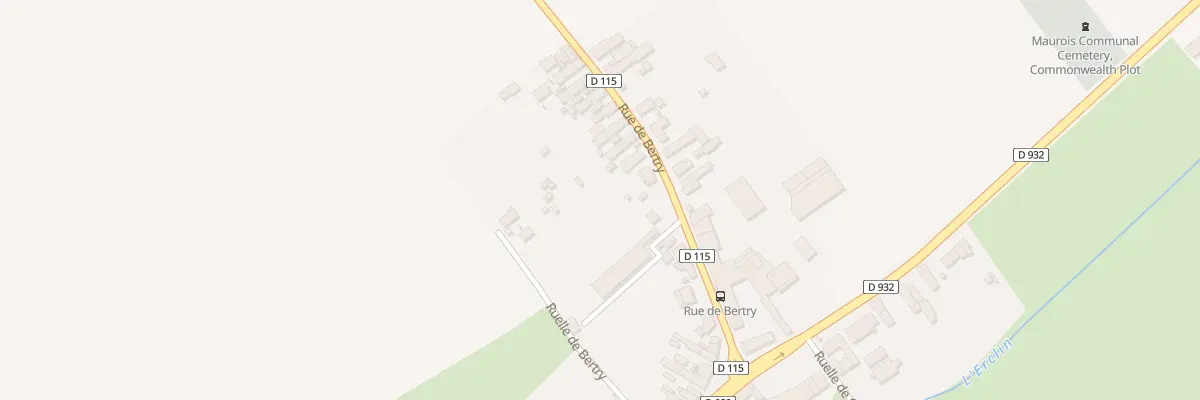 Plan du 15 Rue de Bertry à Maurois