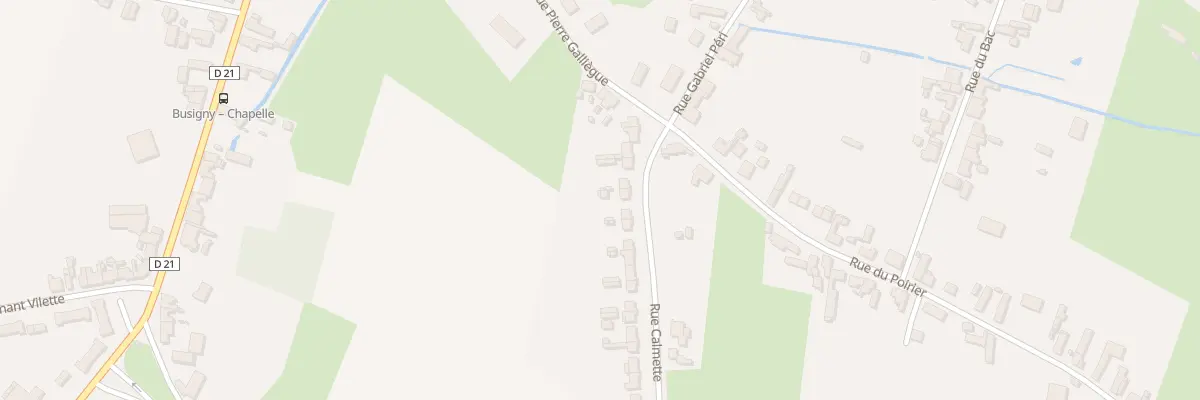 Plan du 12 Rue Calmette à Busigny