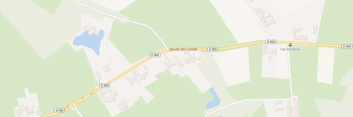 Plan du 1630 Rte de Condé à Saint-Amand-les-Eaux